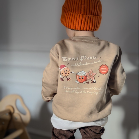 Cosy Cup Cafe - Children's Mink Sweatshirt