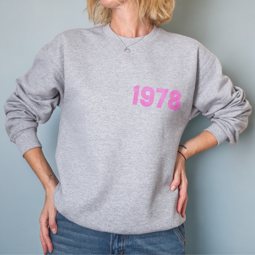 Personalised Year Sweatshirt